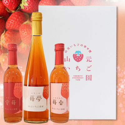 いちごワイン 3点セット