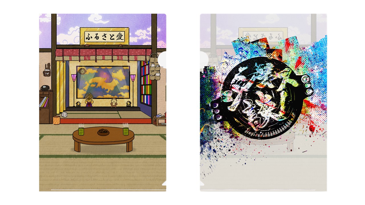 ジンギス談！ スタジオセットイラスト クリアファイル【HBC】 | HBC
