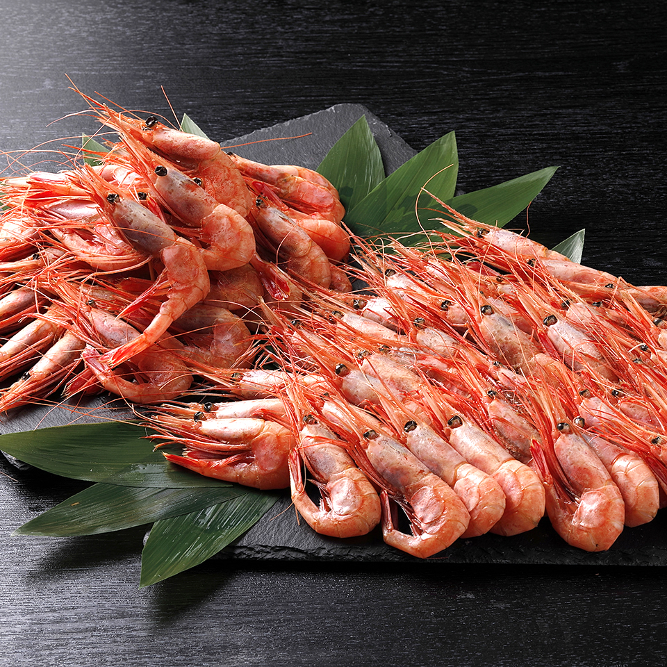 2025年水揚げ 北海道増毛産 冷凍甘えび 約1kg 【ぐるめ食品】 | HBC