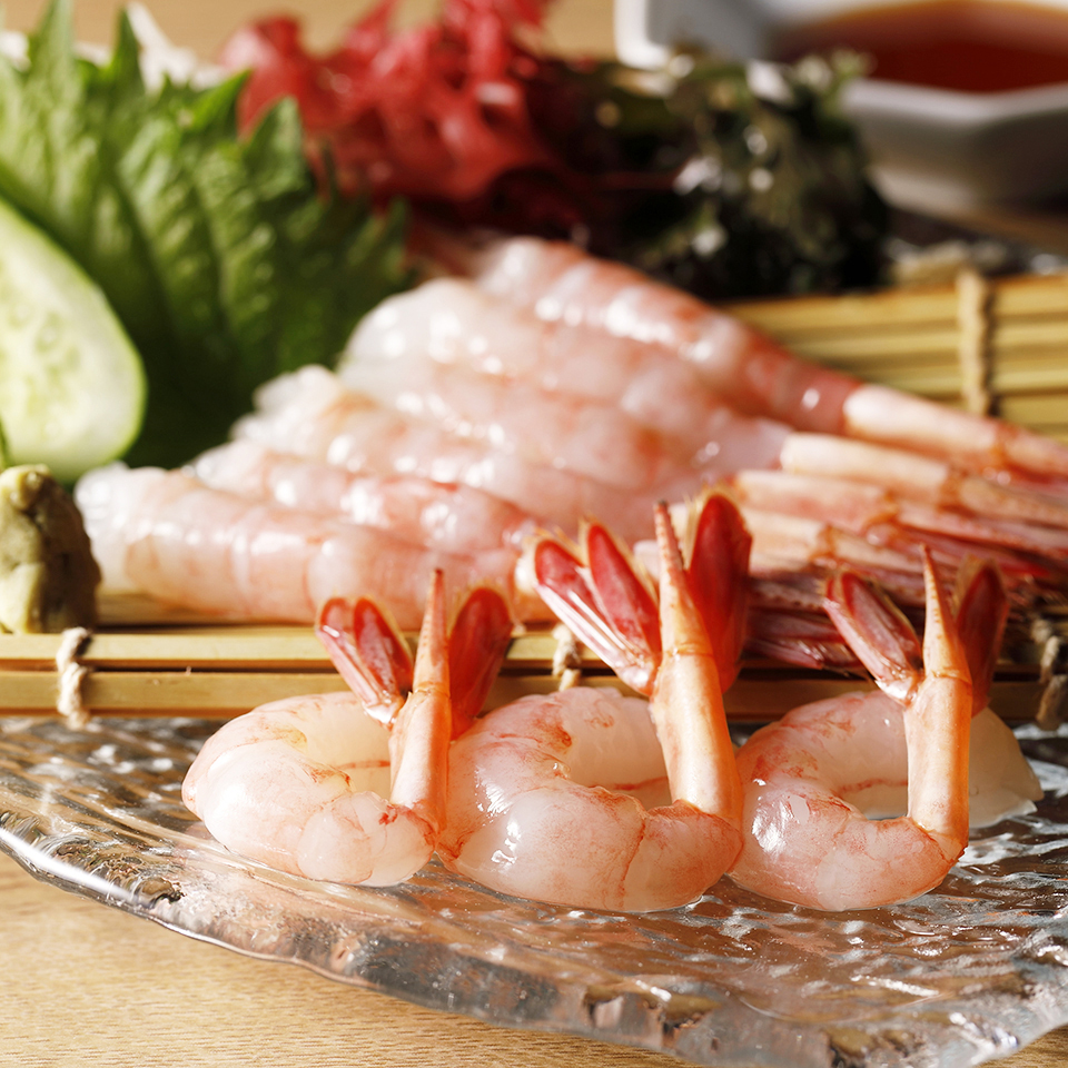 2026年水揚げ 北海道増毛産 冷凍甘えび 約1kg 【ぐるめ食品】 | HBC
