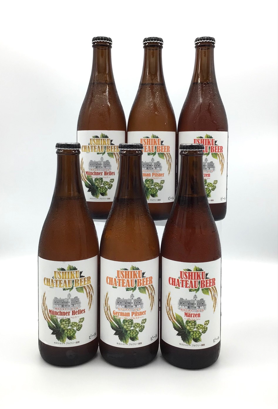 牛久シャトービール3種 500ml 各2本×3種 計6本セット | 牛久