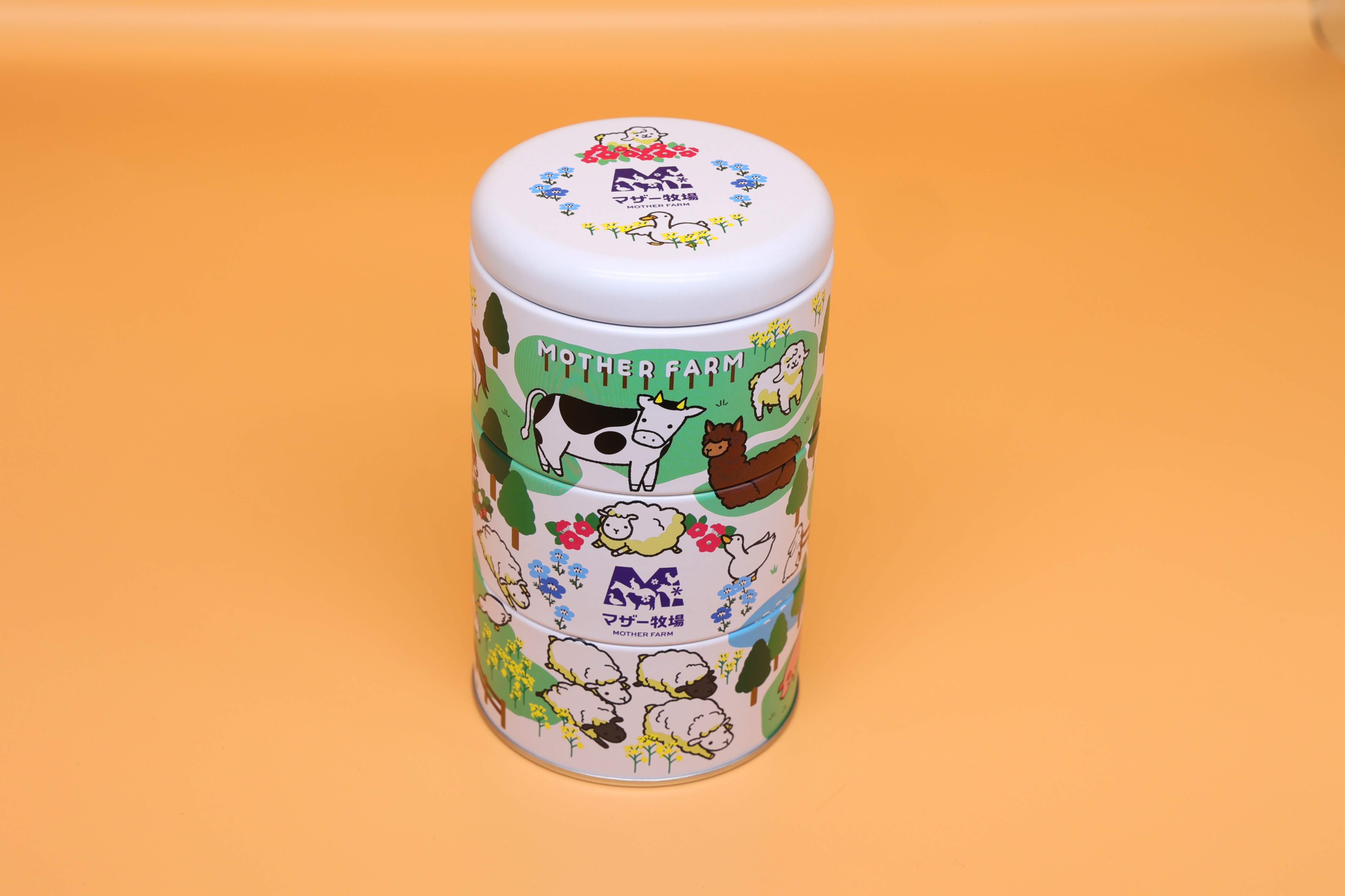 マザー牧場3段缶 | マザー牧場ウェブショップ