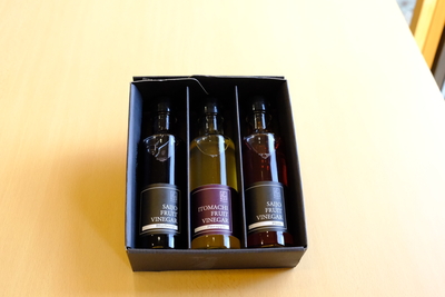 いとまちオリジナルフルーツビネガー3本セット（ブルーベリー・パイナップル・プラム）（のし対応）