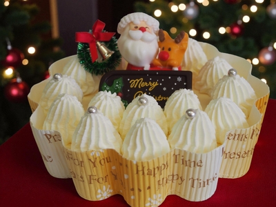 Xmasｱｲｽｹｰｷ 　バニラ