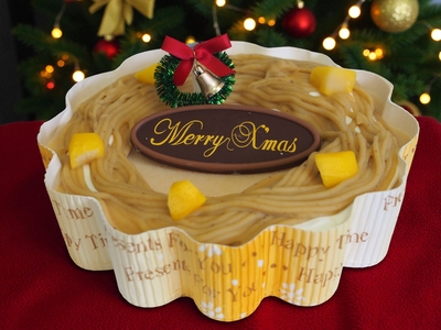Xmasケーキ　マロンアイスケーキ