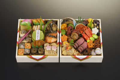 【京料理　濱登久】二段重