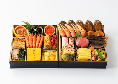 【料亭　あおぎり】筑豊懐石おせち二段重