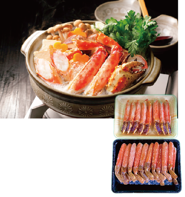 【飯坂冨士商店】蟹しゃぶしゃぶセット