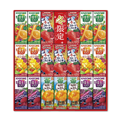 【カゴメ】野菜飲料バラエティーギフト