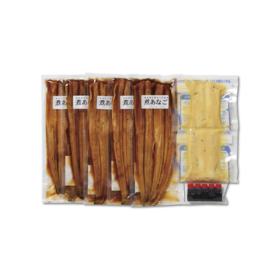 【長崎県・対馬産】天然あなご(煮あなご・あなごの味噌焼きセット)