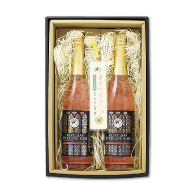 【雲仙市/ナチュラルファーミング】オリーブリーフスパークリングロゼ