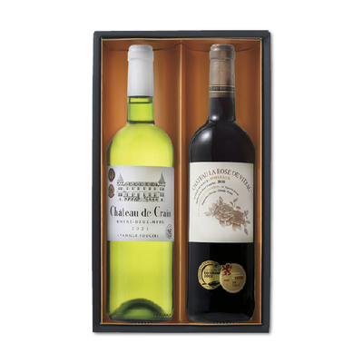 【ボルドーダブル】「金賞受賞」赤白セット