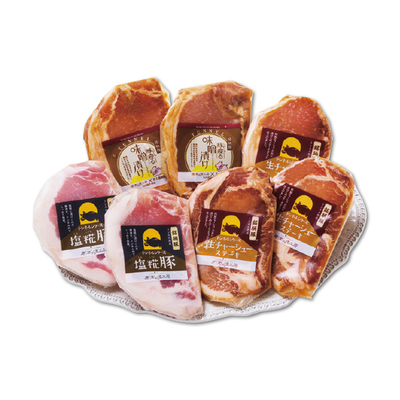 【唐津くん煙工房 佐賀県】奥出雲の醸造蔵仕込み ポークステーキセット