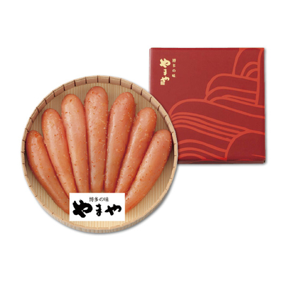 【やまや】純米大吟醸仕込み無着色辛子明太子