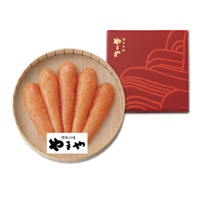 【やまや】純米大吟醸仕込み無着色辛子明太子