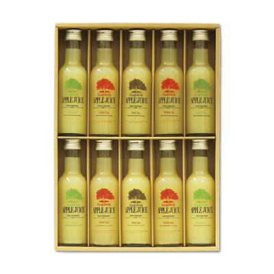 【青森板柳町りんごワーク】「完熟」アップルジュース ミニボトルセット