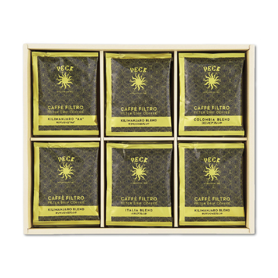 【ペック】フィルタードリップコーヒー詰合せ