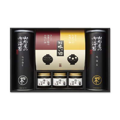 【山形屋海苔店】海苔・佃煮・お吸い物詰合せ