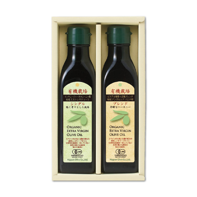 【日本オリーブ 有機栽培】エキストラバージンオリーブオイル食べ比べ