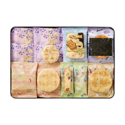 【えくぼ屋】えくぼ夏菓撰 おかき詰合せ