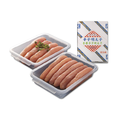 【福岡 博多／楢崎商店】青・赤唐辛子明太子味くらべ