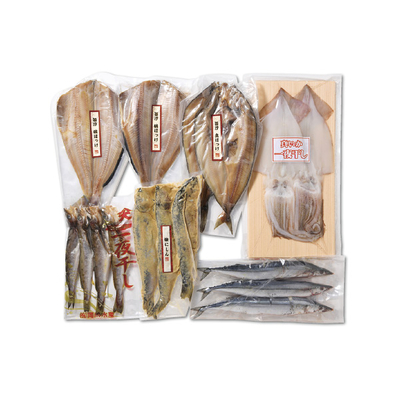 【小樽港町 飯坂冨士商店 】海鮮干魚セット
