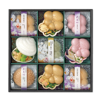 【京都・辻が花】京野菜のお吸物最中詰合せ