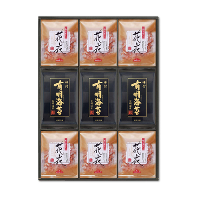 【ママパック】かつお本ぶし「花衣」・海苔詰合せ