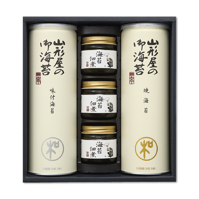 【山形屋海苔店】海苔・海苔佃煮詰合せ