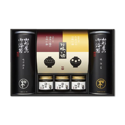 【山形屋海苔店】海苔・海苔佃煮・お吸物詰合せ