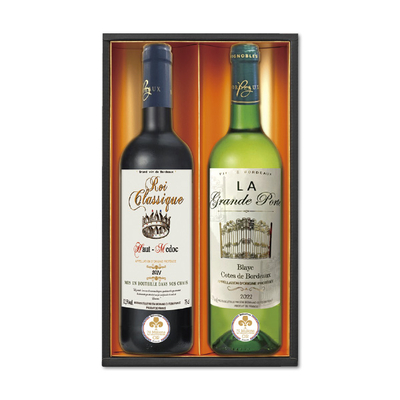 【フランスボルドー金賞受賞】紅白ワインセット