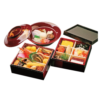 【料亭 坂本屋】和風二段重銘々おせち（長崎雑煮付）