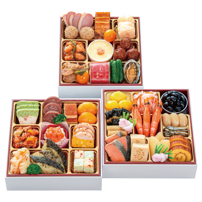 【千賀屋】「華千歳」和洋中三段重