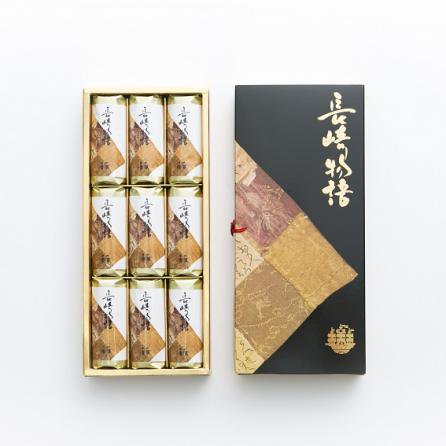 値下げ 匿名配送 激レア 長崎物語 唐草 オルゴール レトロ 唐草】長崎物語9本入 | 浜屋オンラインストア