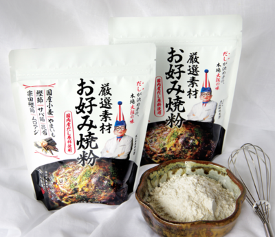 【太郎フーズ】くいだおれ太郎お好み焼き粉