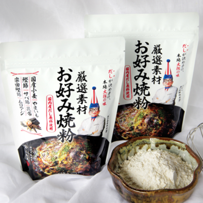 【太郎フーズ】くいだおれ太郎お好み焼き粉