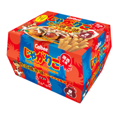 【カルビー】じゃがりこたこ焼き味
