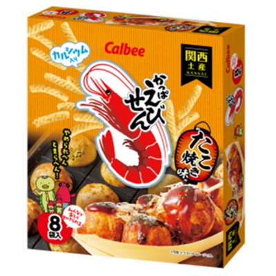 【カルビー】かっぱえびせんたこ焼き味