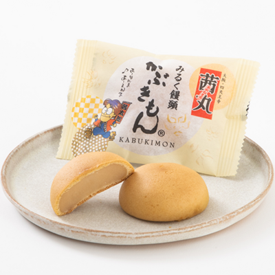 【茜丸】みるく饅頭　かぶきもん