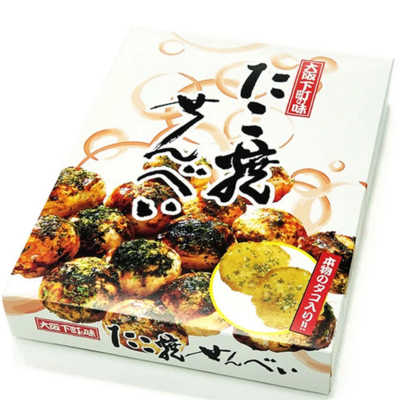 【大阪の味本舗】たこ焼せんべい