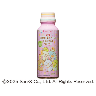 【期間限定すみっコぐらしデザイン】国産野菜でつくったとろみのあるソース　200ml