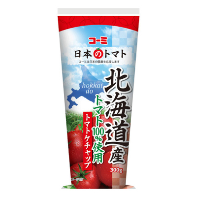 北海道産トマト100%使用トマトケチャップ　300ｇ