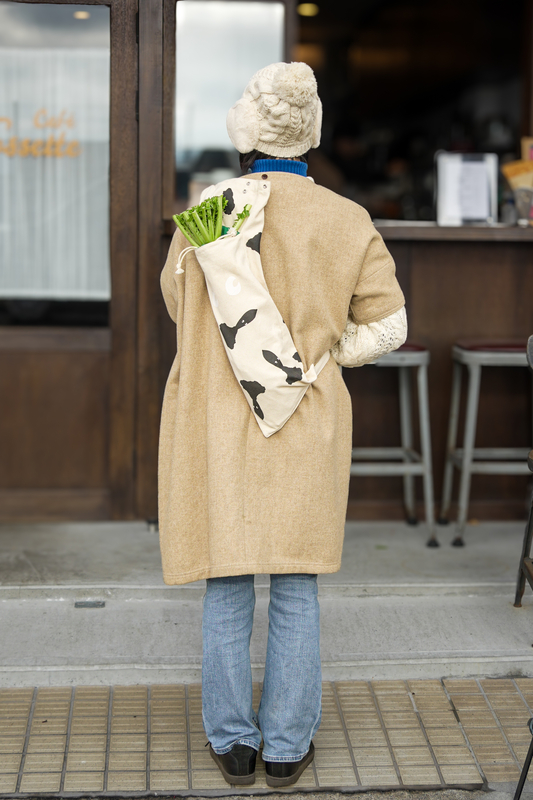 髙島一精さんがデザイン三浦大根BAG