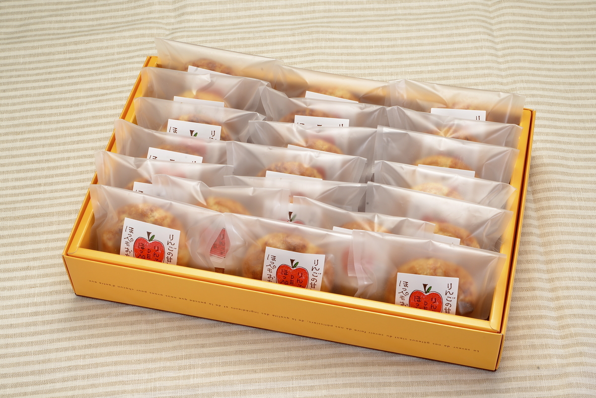 りんごDEほっぺ20個入 もくもく