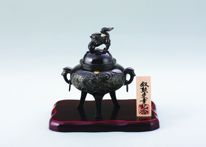 菊紋香炉 龍紋 | 叙勲ギフト・コム