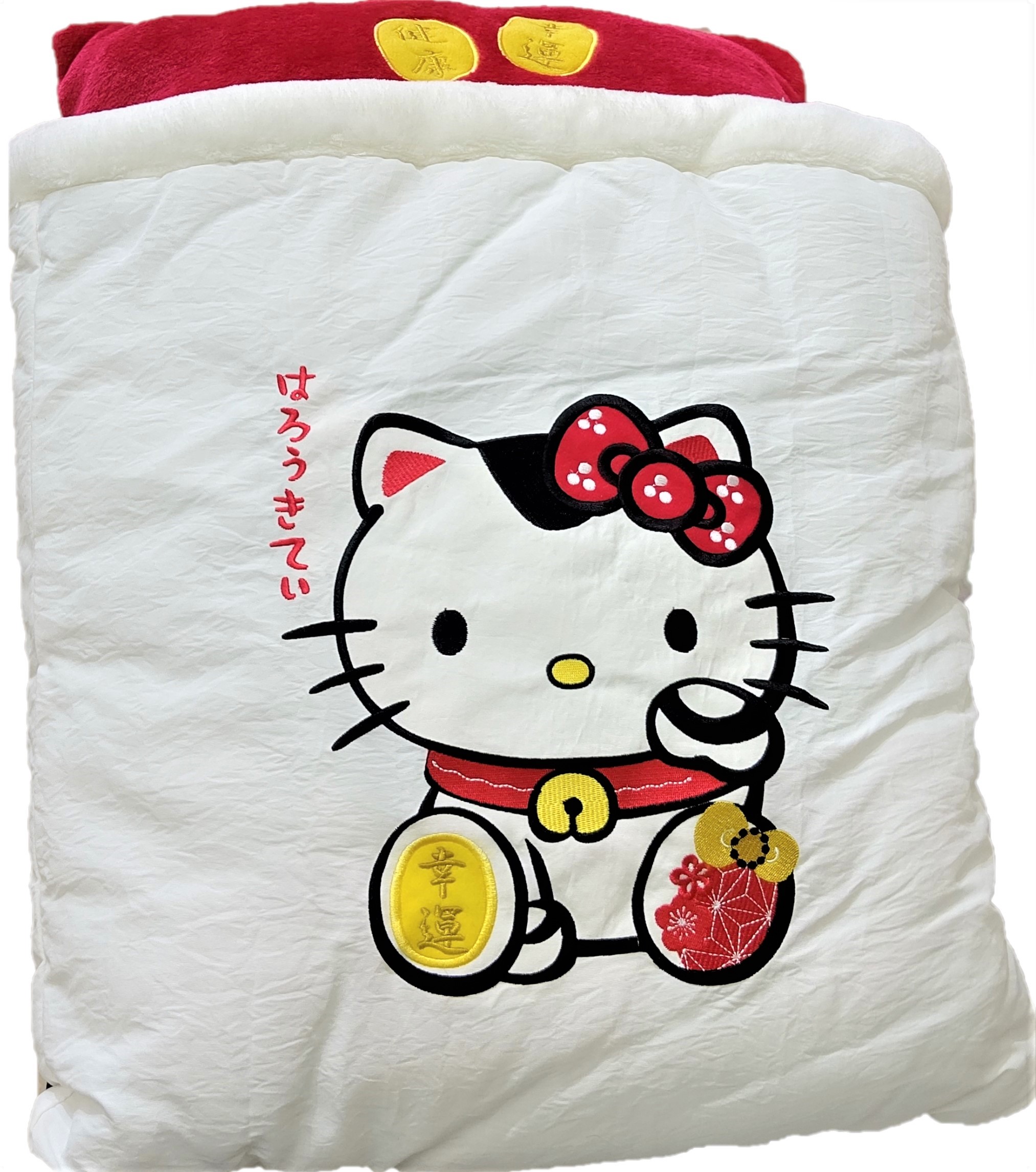 猫のベッド】猫ベッド ハローキティーちゃん おふとんベッド