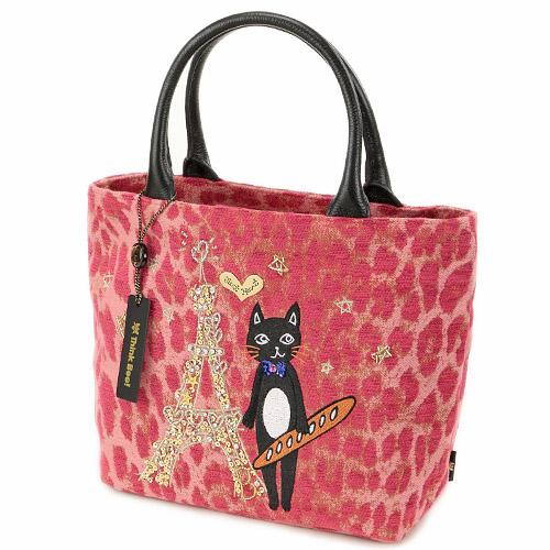 ねこ雑貨 バッグ】ハンドバッグ Think Bee！シャンパンフラッシュ 