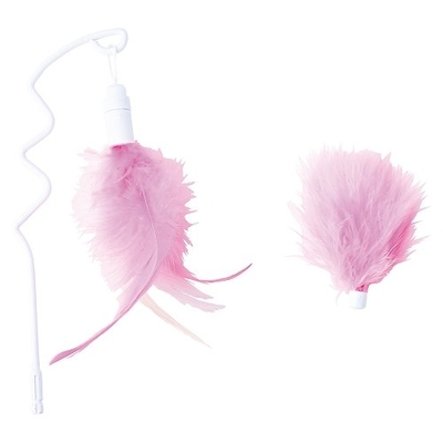 【猫のおもちゃ】電動 動くおもちゃ　ゴーゴーひょっこり羽根　スペア部品　交換用 羽根　2個入