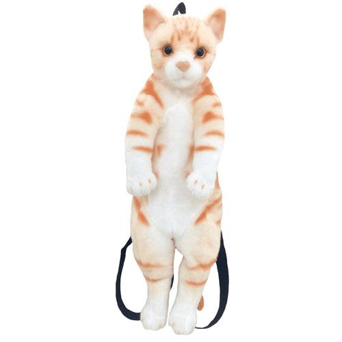 ねこ雑貨 バッグ】猫のぬいぐるみバッグ リアルねこ ぬいぐるみ 