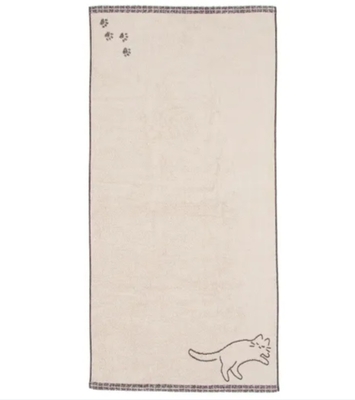【ねこ雑貨 タオル】バスタオル　すやねこバスタオル　猫柄タオル